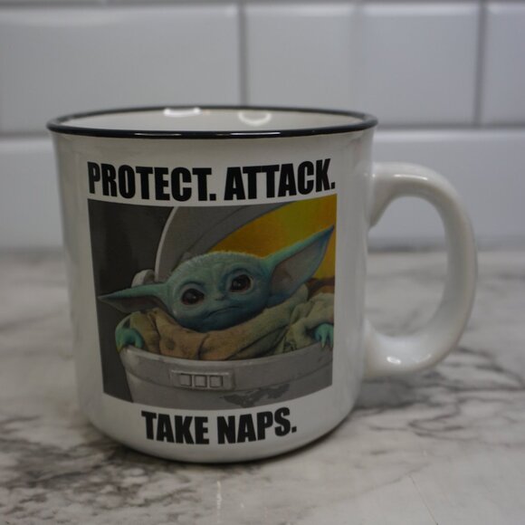 Star Wars: Baby Yoda Grogu Camper Mug - Picture 4 of 11